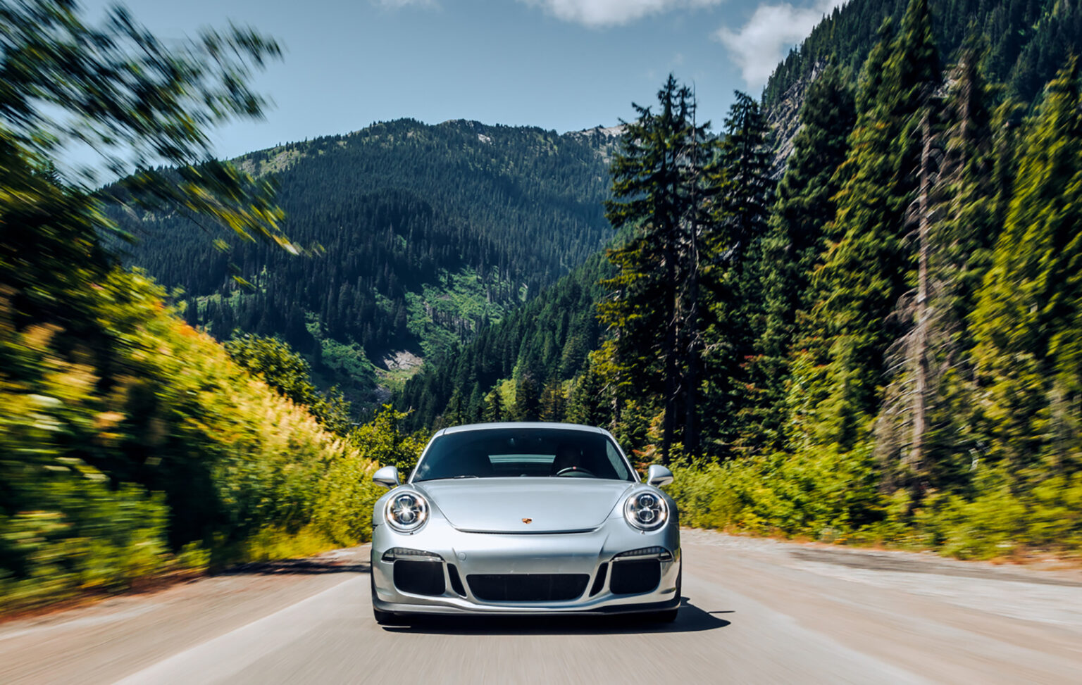 Porsche Car in the mountains - Visit Angel Fire New Mexico